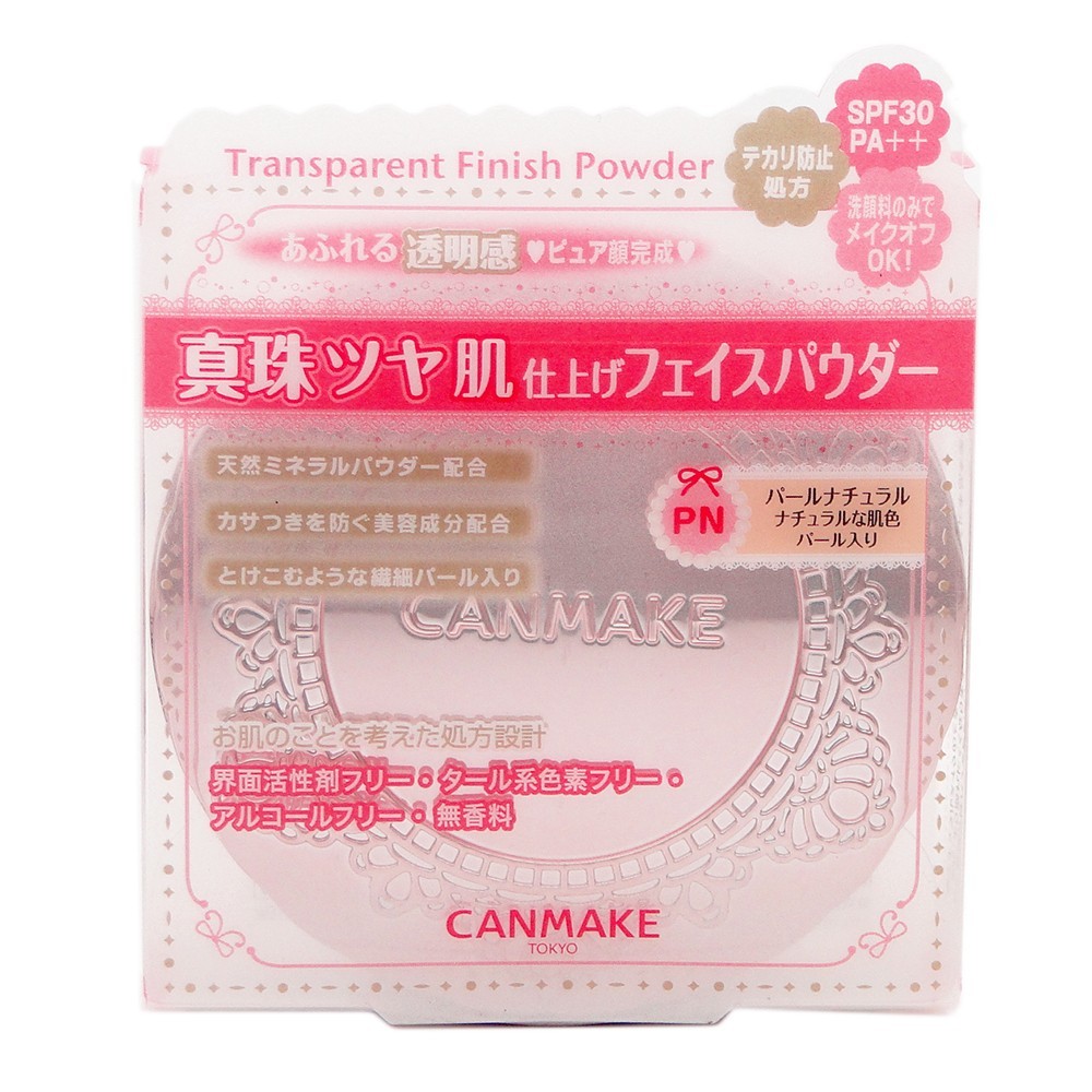 CANMAKE Transparent Finish Powder PN (Pearl Natural) 10g | eBay