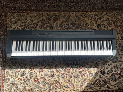 YAMAHA P-121 Digital Piano 73 keys keyboard Used 2021 | eBay