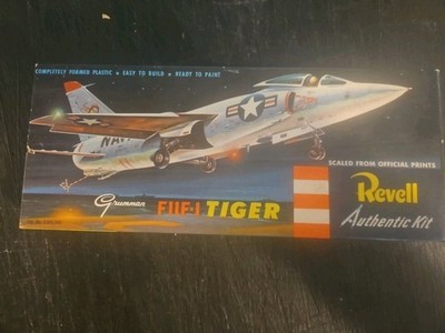 Revell Grumman F11F-1 Tiger Original 1956 ''S'' Kit 1/55.  See Below