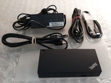 Lenovo ThinkPad 40AY Universal UBS-C Docking Station w/ OEM 90w AC DP HDMI USB3
