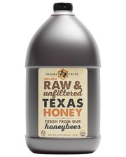 Raw Unfiltered Honey Gallon Bulk Unprocessed Texas Wildflower Natural Sweetener