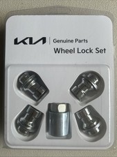 Kia Chrome Wheel Lock Set Part 00344-adu01 Kia Oem New Kia Chrome Wheel Lock Set Part 00344-adu01 Kia Oem New