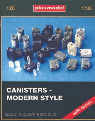 Plus Model 126 - 1:35 Kanister modern - Neu