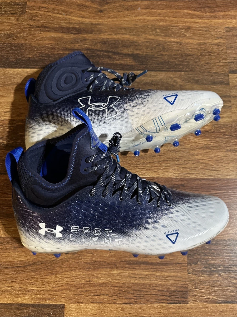 Under armour 蓝色11.5 美国足球鞋与钉鞋男| eBay