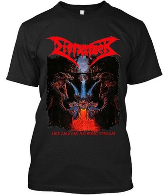 Limited New List Dismember Like an Ever Flowing Stream Sweden Logo T-Shirt S-4XL