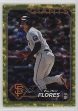 2024 Topps Series 1 Yellow Crackle Foil 31/50 Wilmer Flores #234 k4s