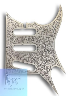 Zemaitis Style! Washburn N5 eloxiertes Aluminium Schlagbrett Nuno