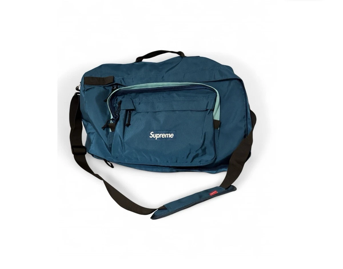 Supreme Blue Duffle Bags for Men for sale | eBay