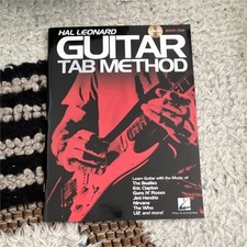 Hal Leonard Guitar Tab Method Book CD Beginner Guitar Rock Pop