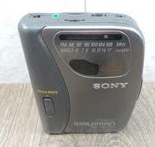 Sony FM/AM Walkman WM-FX123 Radio Works Tape Player Does Not For Parts or Repair