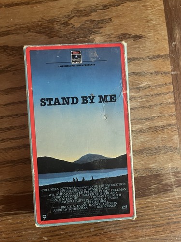 Stand By Me 1985 VHS Rare Hard To Find Original Release Side Loaded