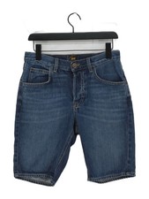 Lee Men's Shorts W 28 in Blue 100 Cotton Chino