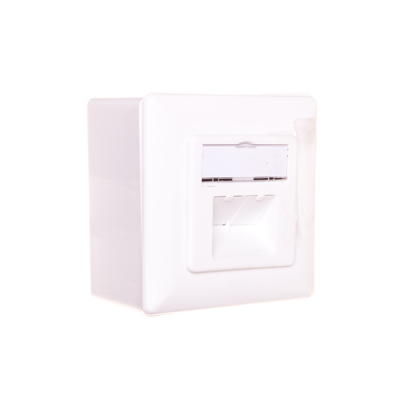 Digitus Cat6 Rosace Encastrée 2 x Angle RJ45 Femelle - Image 2