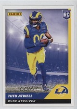 2021 Panini NFL Sticker & Card Collection Tutu Atwell #94 Rookie RC 11o1. rookie card picture