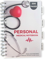 Notebooks Medical Records Organizer - Chronic Illness Essentials Blood Pressure