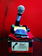 Vintage 1960's Shure Brothers 565 Dynamic cardioid microphone w accessories  8