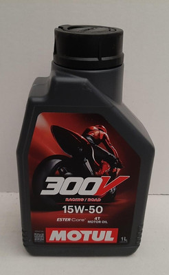 Motul 300 V 4T Road Racing 15W-50 Factory Line  1 Liter 