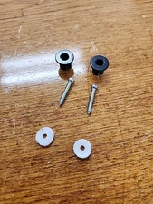 Dunlop Dual Design Straplok Guitar Strap Buttons Black