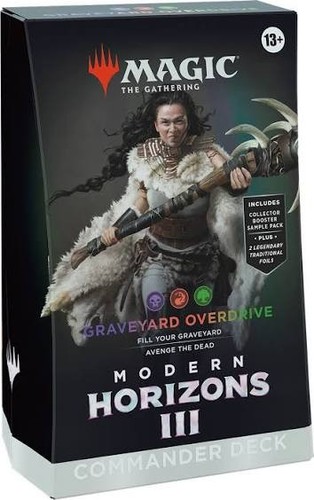 Magic TCG Modern Horizons 3 Commander Deck Graveyard Overdrive - ENG English MTG prezzo ebay