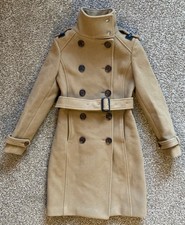 Burberry London trench donna con cintura Chelsea beige 36 XS/piccola fodera a quadri