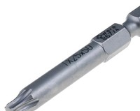 "Screwdriver Bit; Torx®; TX25; 1/4\"; Overall Len: 50Mm - WERA.867/4/25 | EU Stock"
