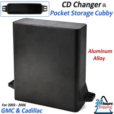 For 03-06 Escalade ESV EXT Sierra Yukon Denali CD Changer Pocket Storage Cubby
