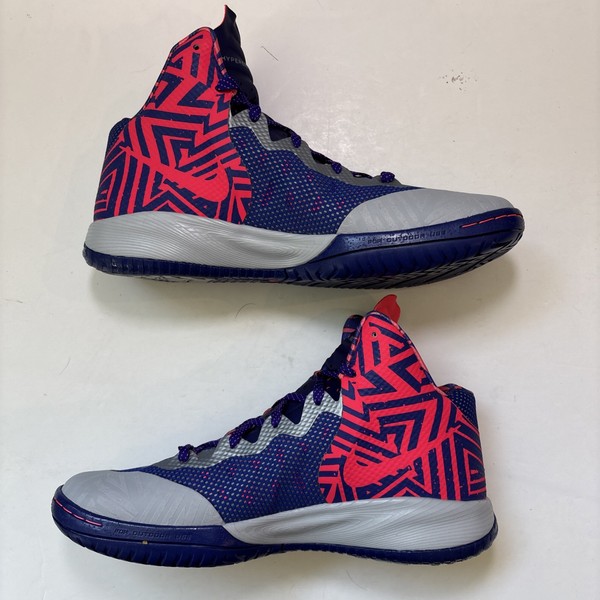 RARO NUEVO 2012 Nike Zoom Hyperenforcer XD Wolf Grey Concord Talla 11 Caja de Repuesto 4
