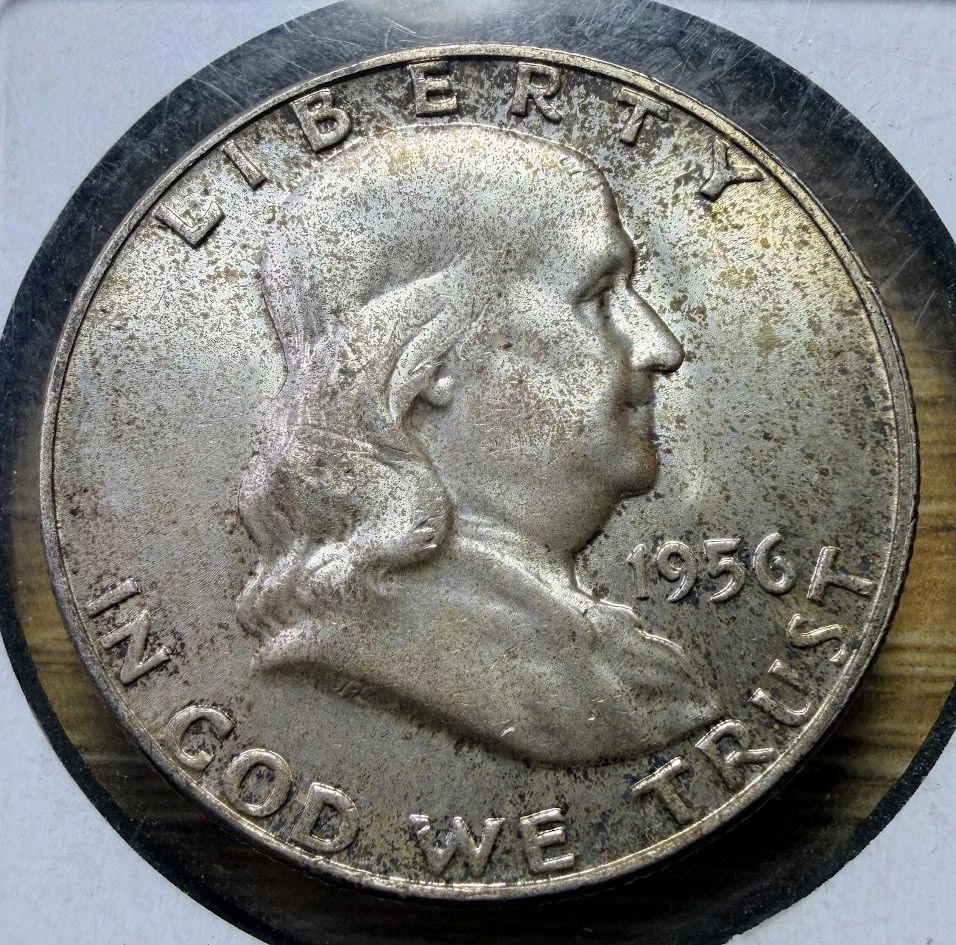 25+ Circulated Ungraded Franklin Half Dollars (1948-1963) for sale