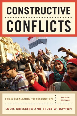 Constructive Conflicts : From Escalation to Resolution Paperback