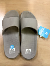 Reef Oasis Sandals Men's Regrind Tan Slip On Comfort Slides Sizes 9, 10, 11, 12