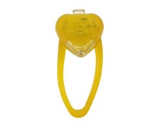 Spade Safety LED Bicycle Bike Light KS-216 – Yellow Gel, Flashing/Steady/Running