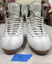 size 5 JACKSON ULTIMA ELITE 4200 FIGURE SKATE BOOT skating white