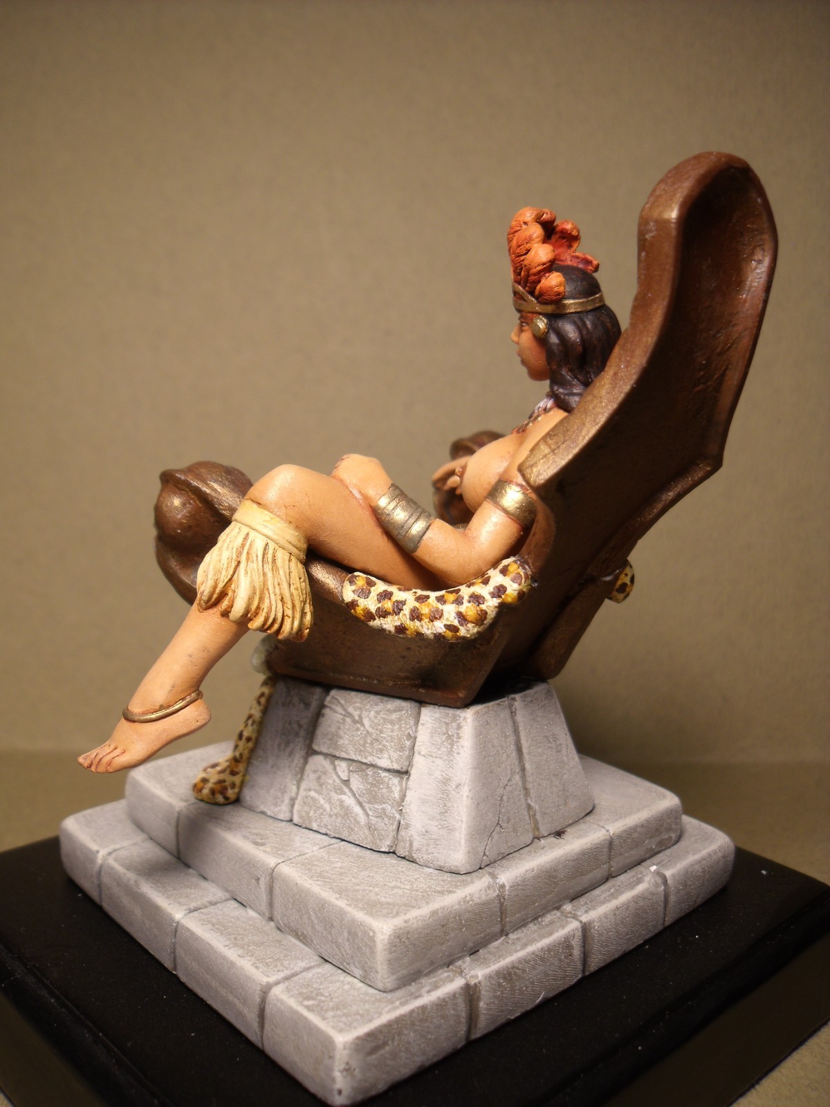 Figurine Aphrodite 1/18 peinte à la main pour diorama CMR et Norev