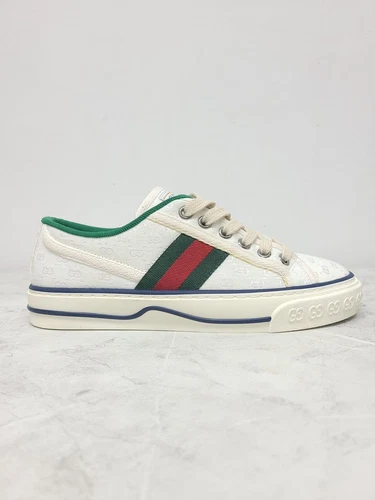 Baskets Gucci GG Supreme blanches tennis 1977 34,5 54844620