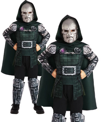 Avengers Doomsday Dr Doom Deluxe Kostüm Kinder Offiziell Party-Outfit