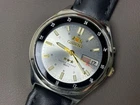 Vintage Orient 3 Star Silver Dial 36mm Men's Watch
