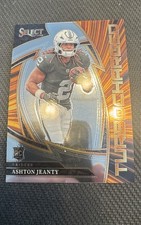 2025 Panini Select - Turbocharged Ashton Jeanty #10 Silver Prizm (RC)