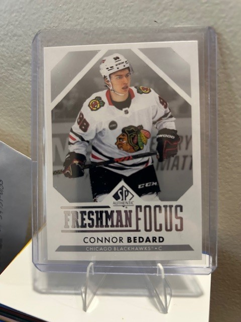2023-24 Sp Authentic - Freshman Focus Connor Bedard #FF-1 (RC)