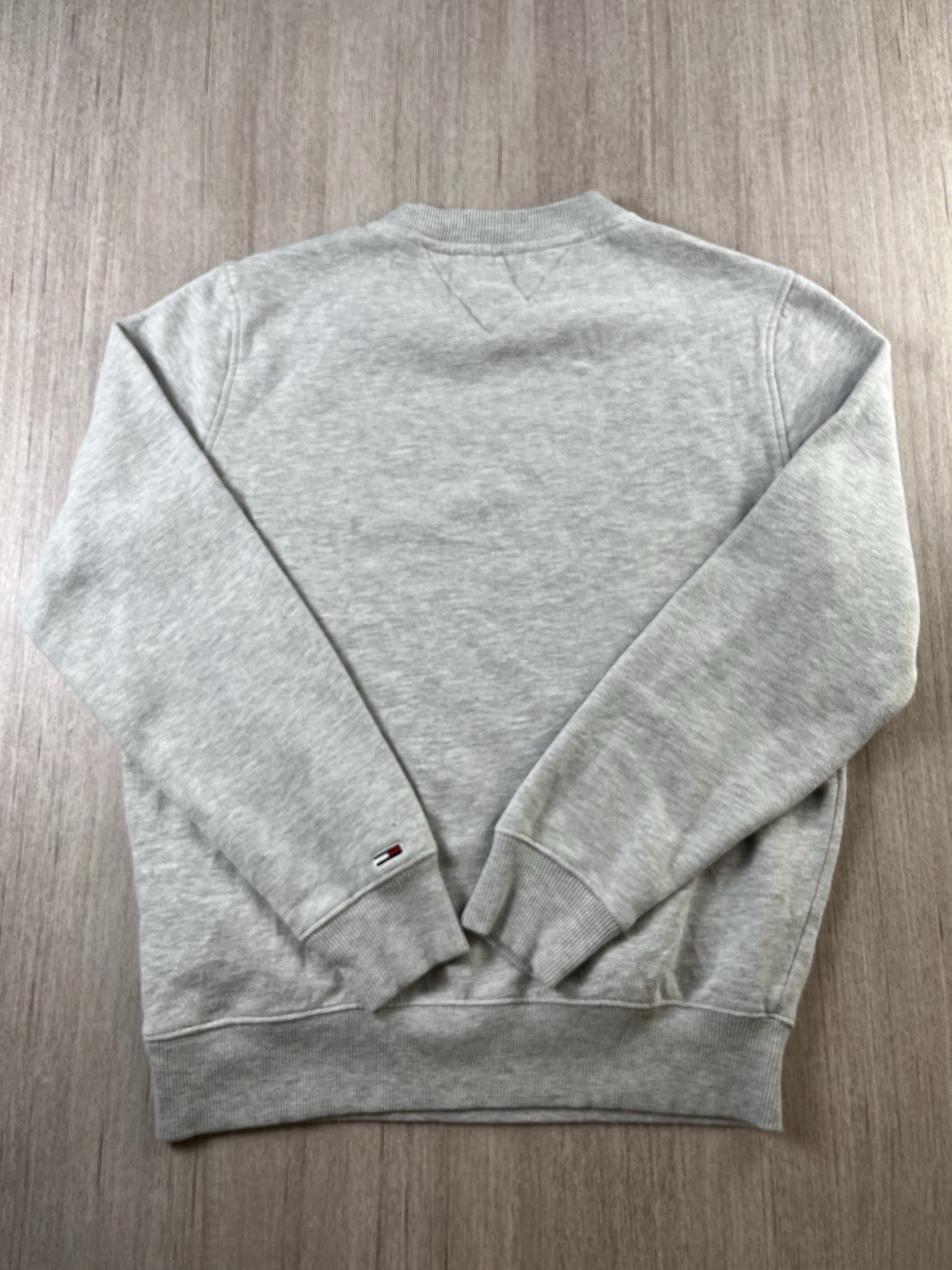Tommy Jeans Essential Crew Neck Sweatshirt Men's Grey Heather Size Small image 6