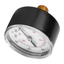 (0-300PSI 0-20Bar)Pressure Gauge 50mm Dial 1/4 BSPT Back Connection For Air LW