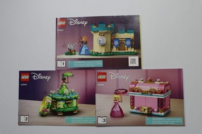 LEGO  Disney  43203 Aurora, Merida and Tiana s Enchanted Creations Instruction M