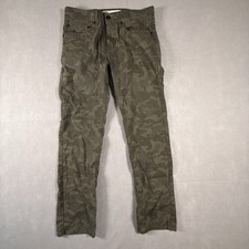 Levi&rsquo;s 511 Slim Boys Pants Size 16 Regular 28x28 Brown Leaf Camo