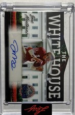 Joe Montana 2026 Leaf President's Day Auto The White House Black 1/1