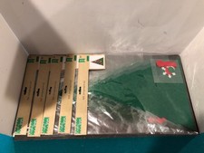 Lot of 5 Crafters Square Large Felt Ornament Kit Christmas Trees