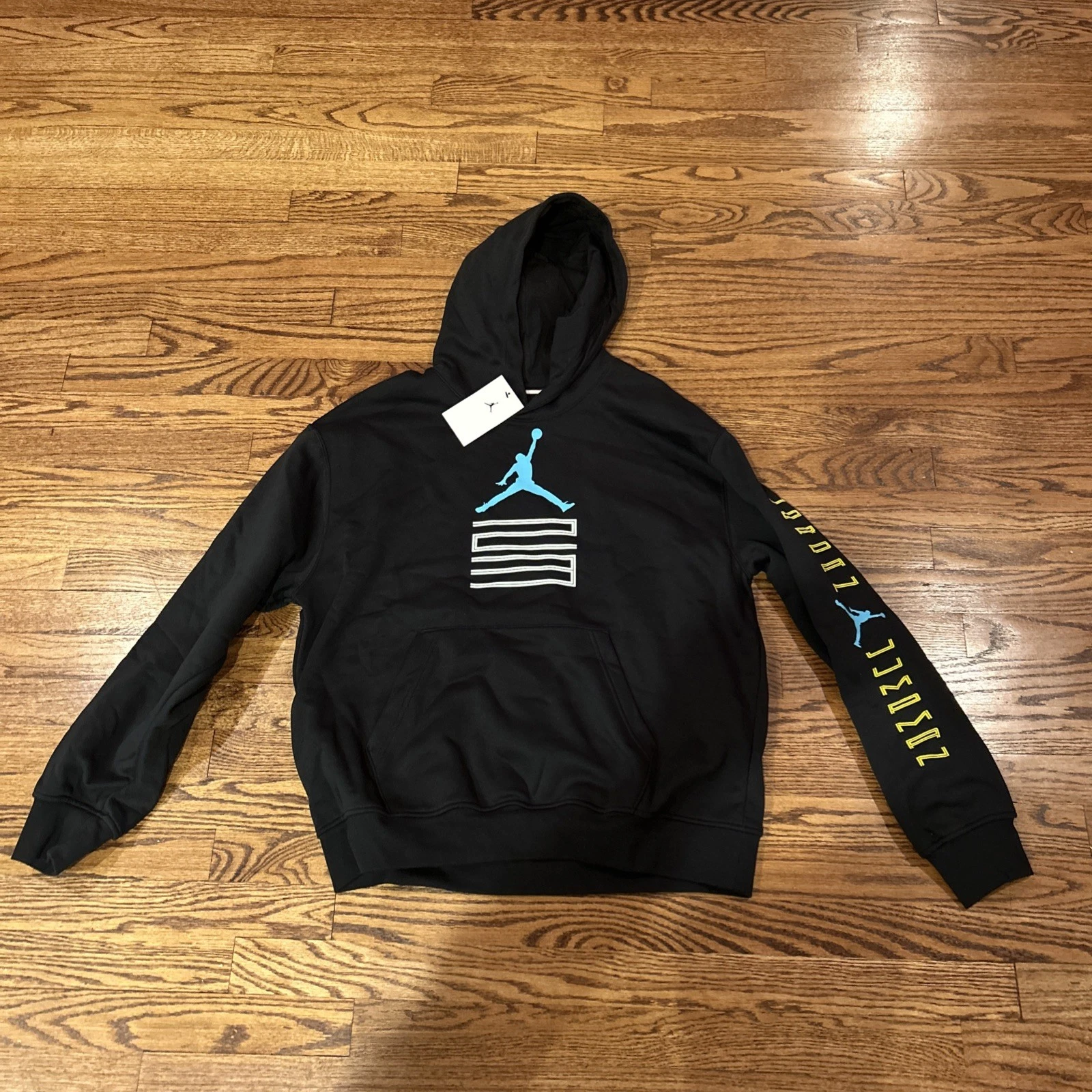 JORDAN 11 GAMMA FLEECE PULLOVER HOODIE 🔥 Size L IQ6970-010