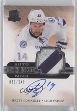 2011-12 Upper Deck The Cup Rookie 31/249 Brett Connolly #134 Patch Auto g0y