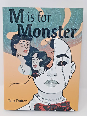 M is for Monster by Talia Dutton (2022, Hardcover) graphic novel first edition