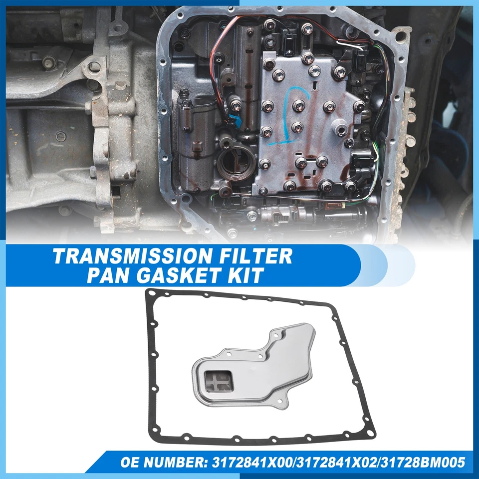 Kit de junta de cárter de aceite de filtro de transmisión automática apto para Nissan Foto 2 de 4