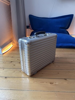 RIMOWA Classic Flight Attache Aktenkoffer I Aluminium I Luxus Koffer I 