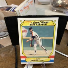 1987 Fleer Award Winners Bob Knepper Houston Astros #20